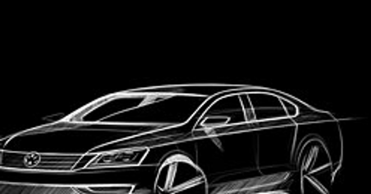 VW Passat dla USA: nowy szkic modelu NMS