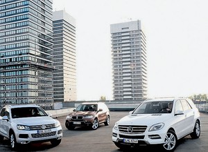 BMW X5 kontra Mercedes ML i VW Touareg: luksusowe, ale niekoniecznie terenowe suv-y