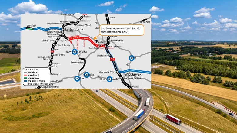 Droga S10 Toruń - Bydgoszcz