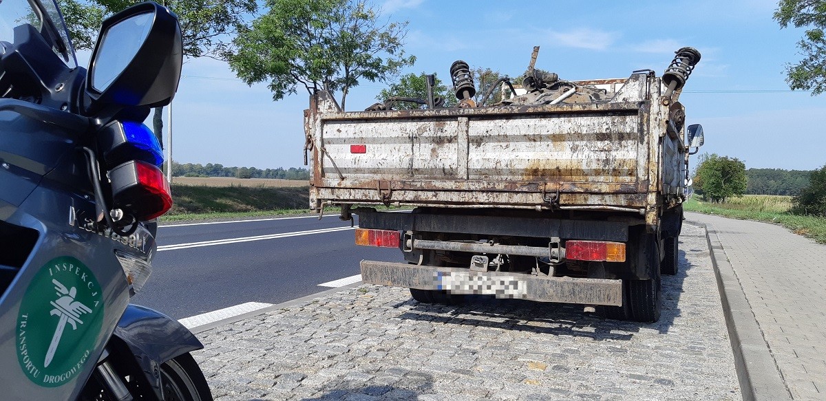 Złom na polskich drogach