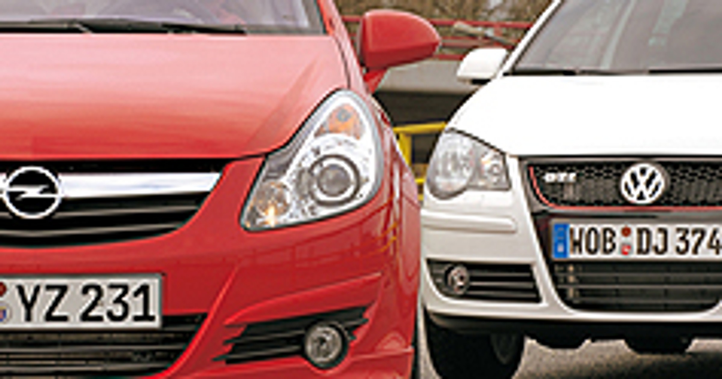 Opel Corsa 1.6 GSi & VW Polo 1.8 GTI - GSi czy może GTI?