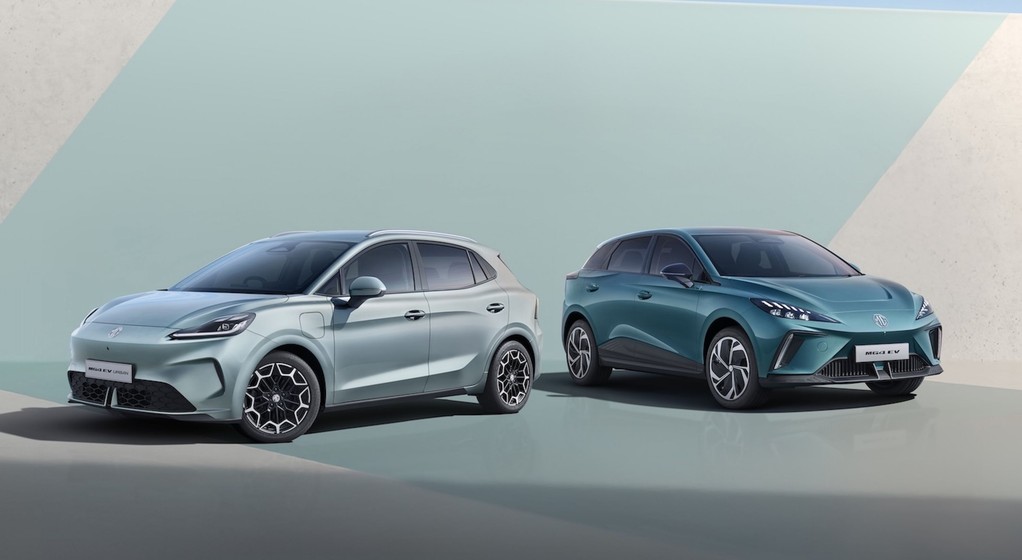 MG4 Urban (po lewej) i MG4 (po modernizacji)