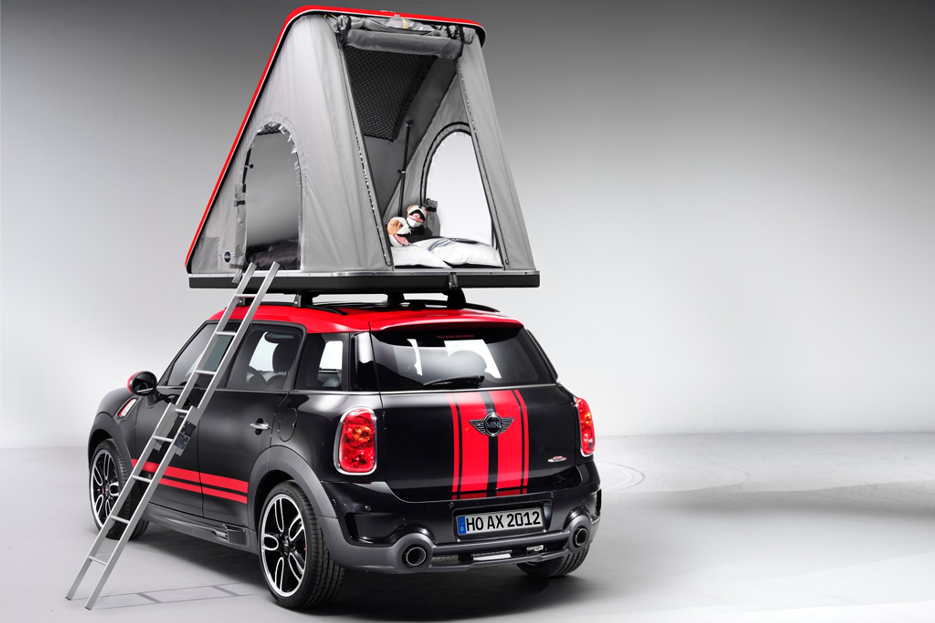 Mini jedzie na kemping?