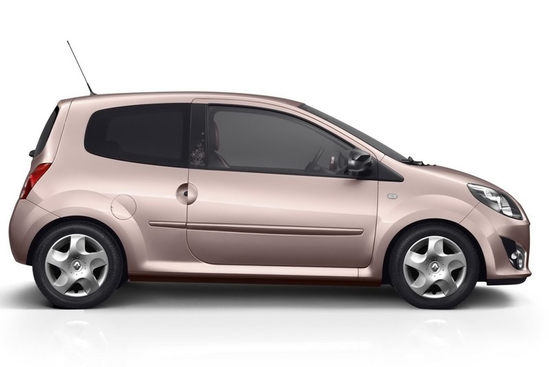 Renault Twingo Miss Sixty ma uchwyt na pomadkę i eyeliner