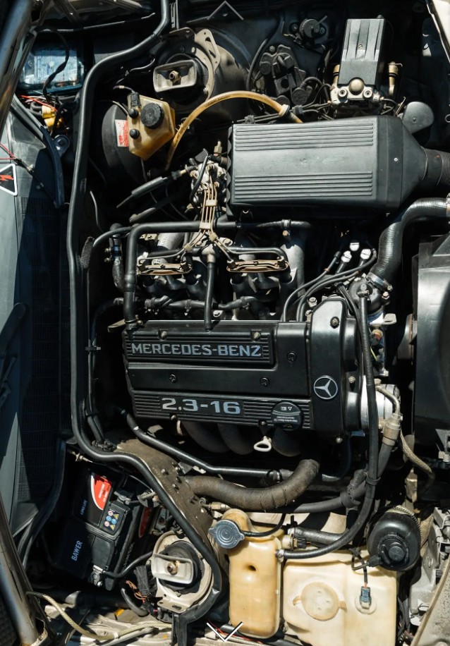 Mercedes 190 E 2.3 16 Laudy. Silnik 185 KM