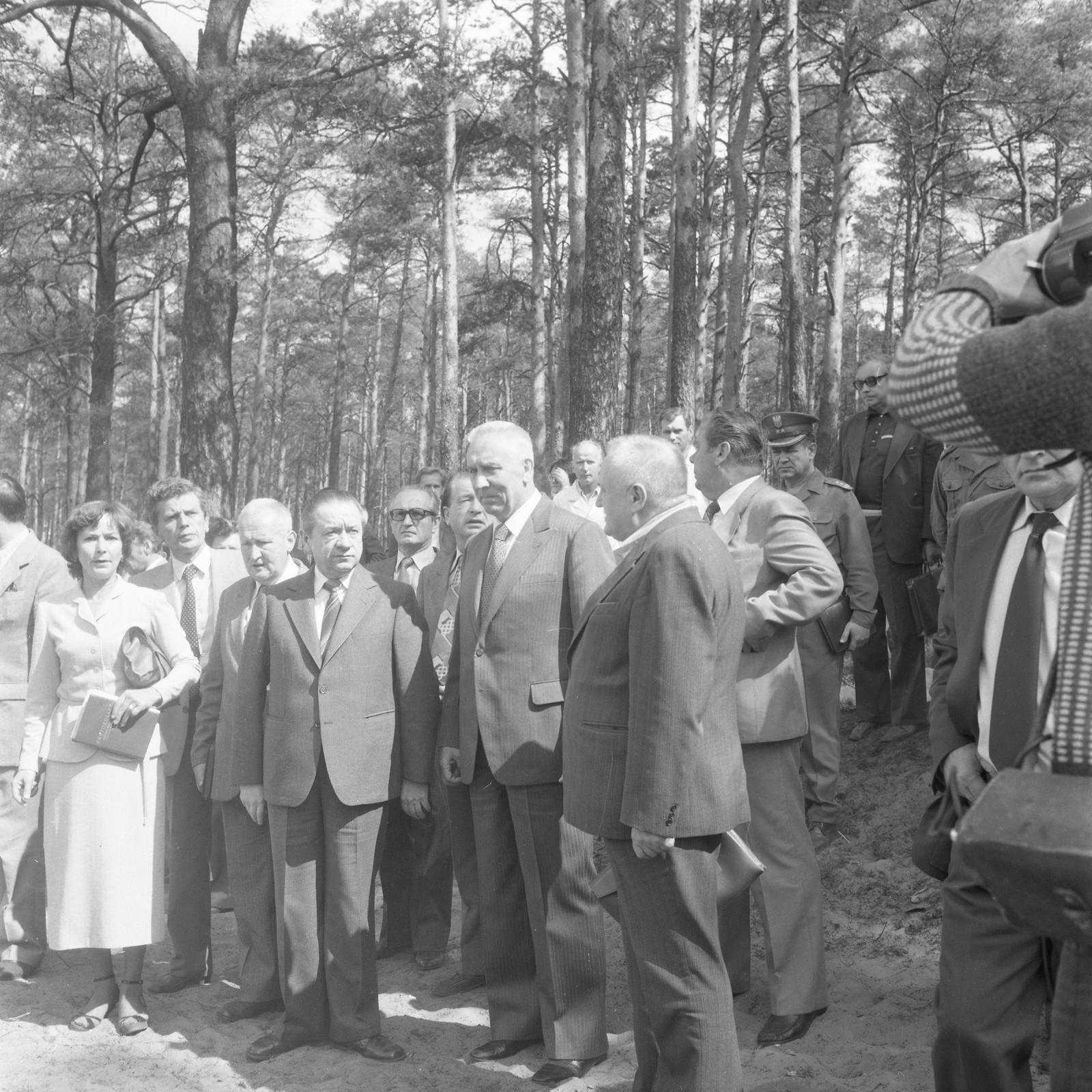 Miejsce katastrofy wizytował Edward Gierek