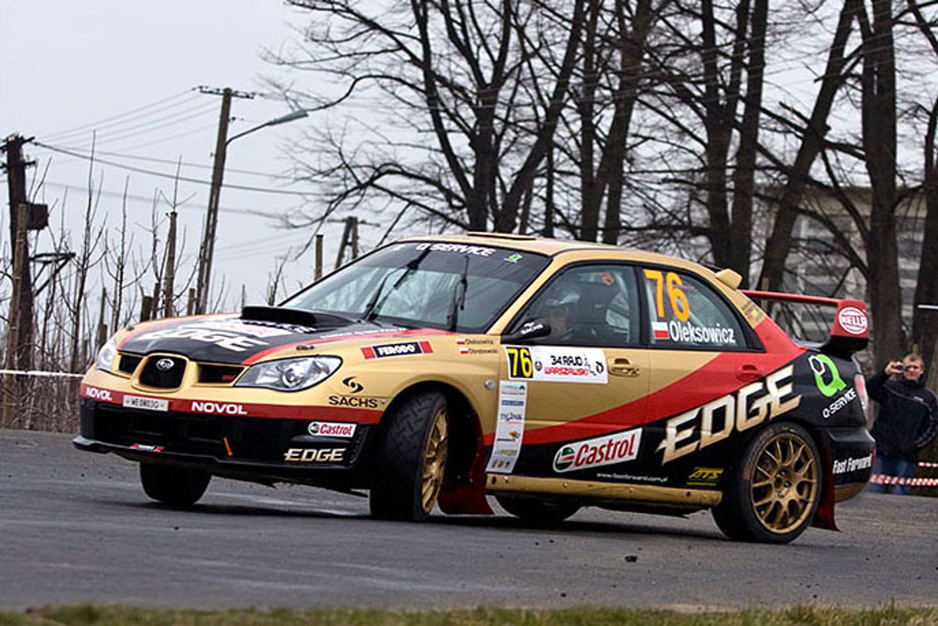 Rajd Warszawski 2008: Piotr Jędrusiński i Tomasz Maciuszek najszybsi (fotogaleria)