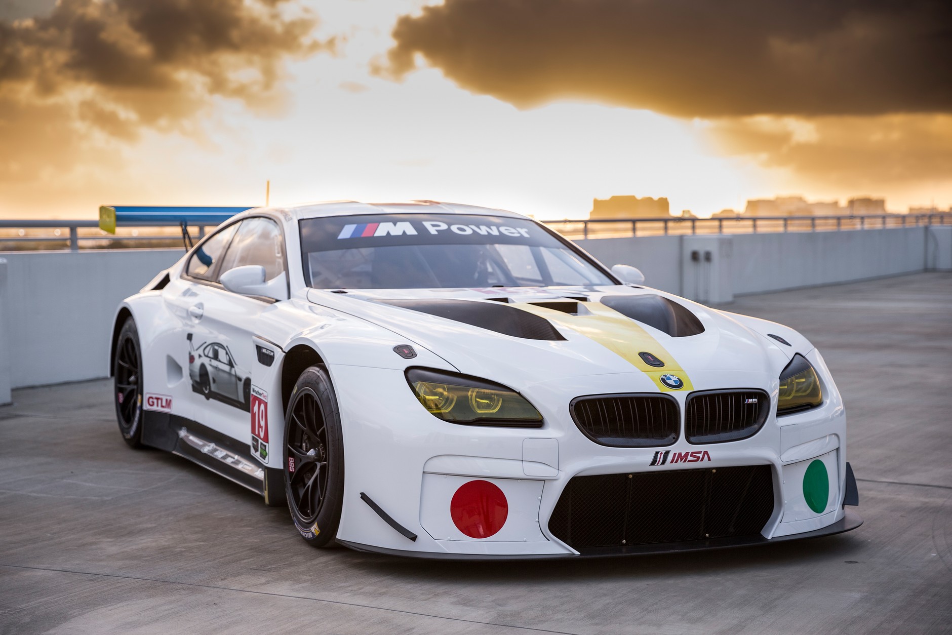 BMW M6 GTLM Art Car