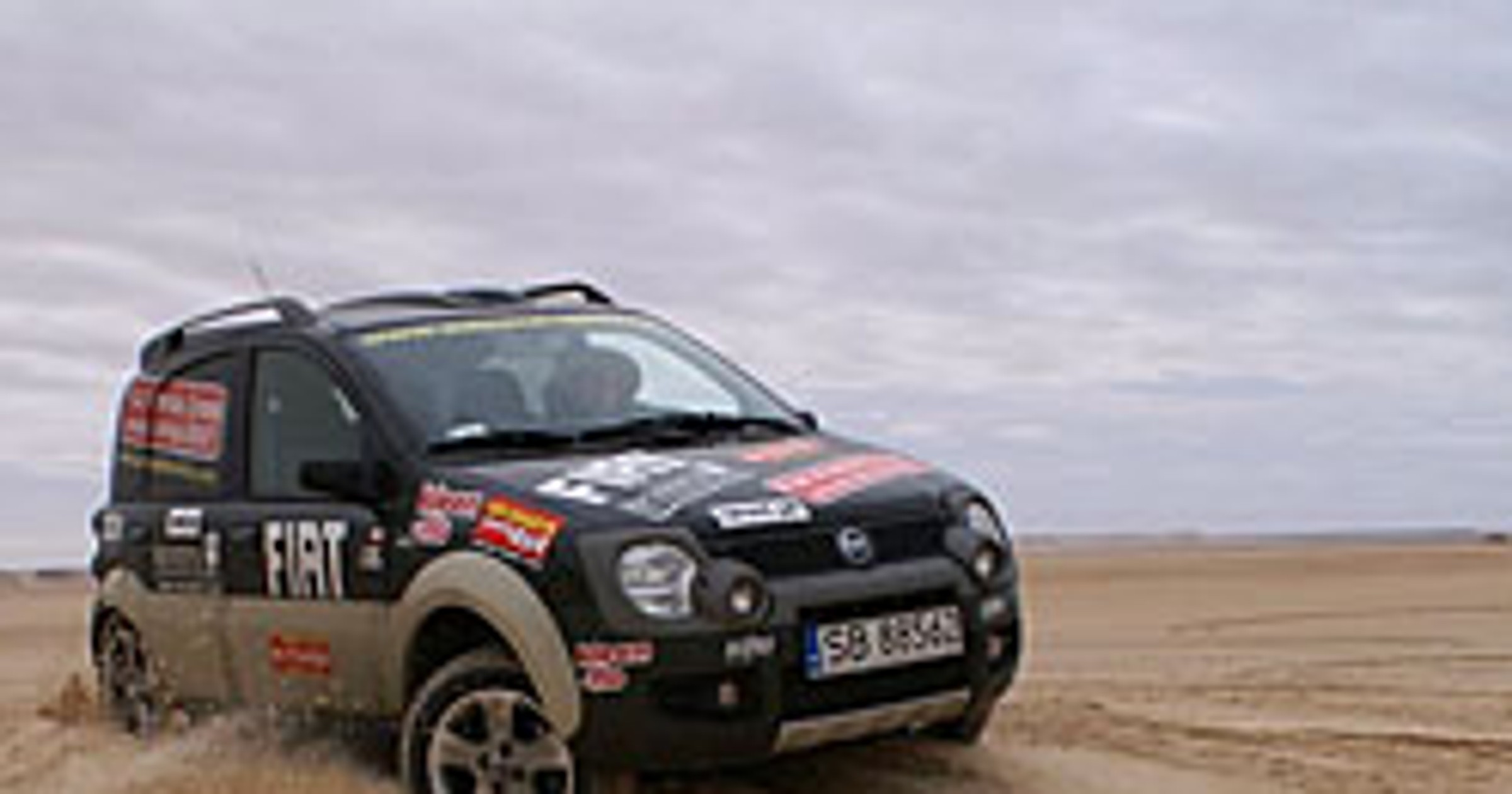 Wyprawa Fiatem Panda Cross 4x4 dookoła Afryki na półmetku