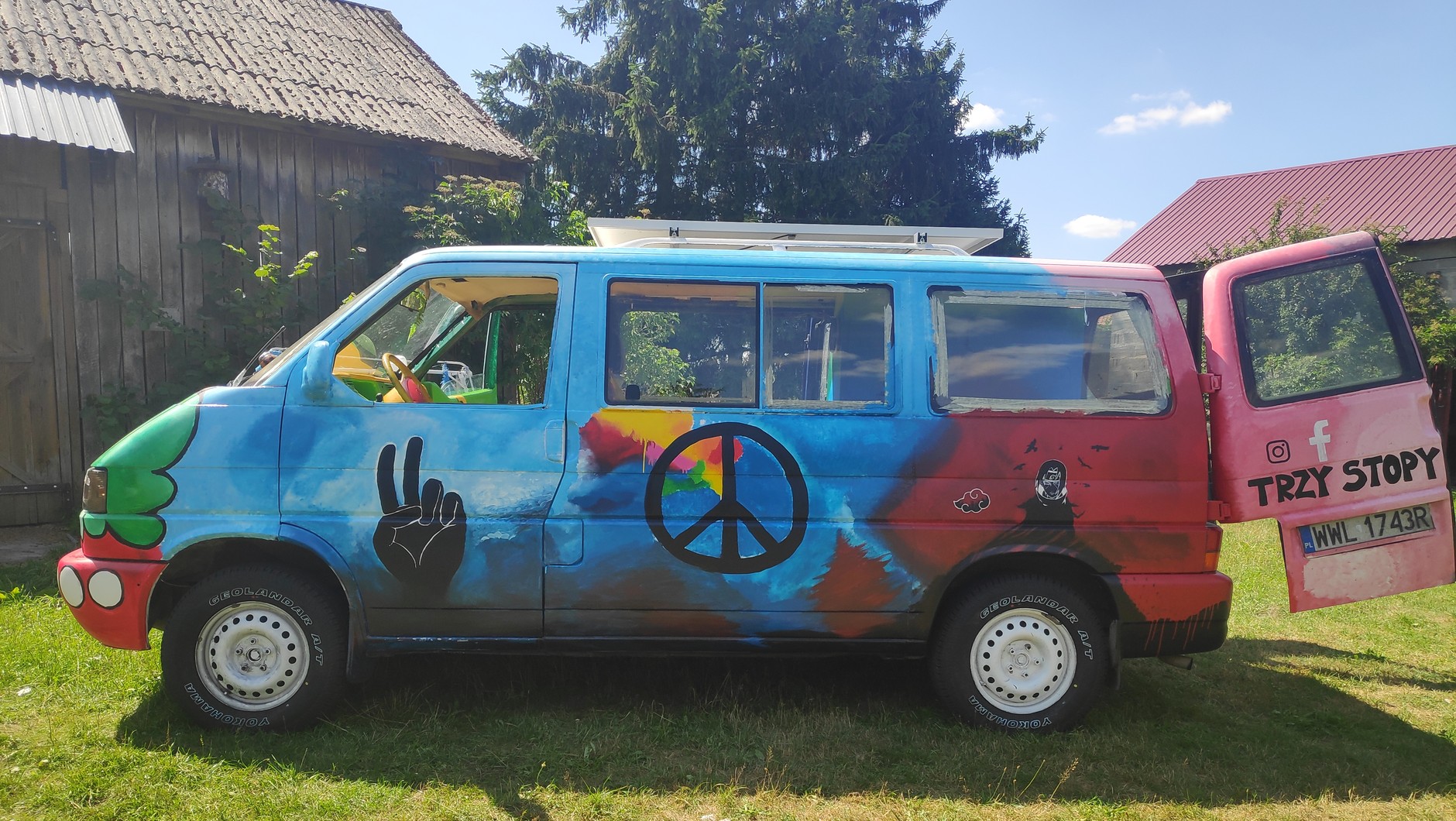 Kamper na bazie Volkswagena T4