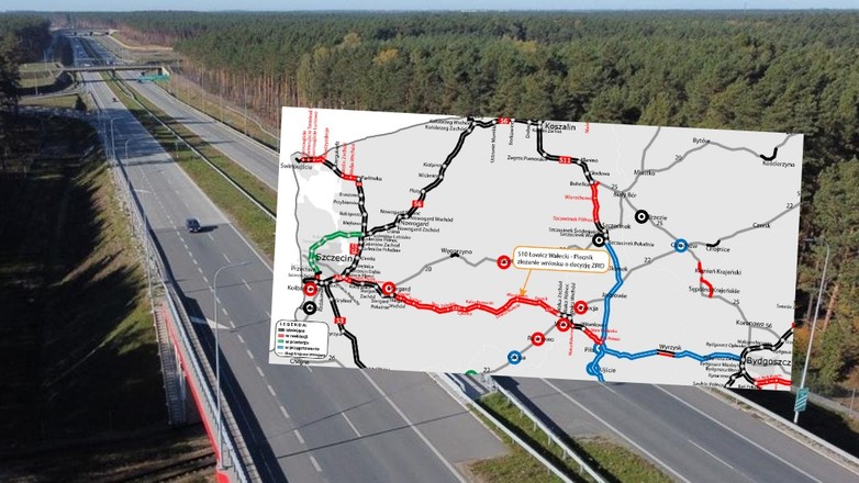 Budowa kolejnego fragmentu drogi S10 powinna ruszyć już za kilka miesięcy