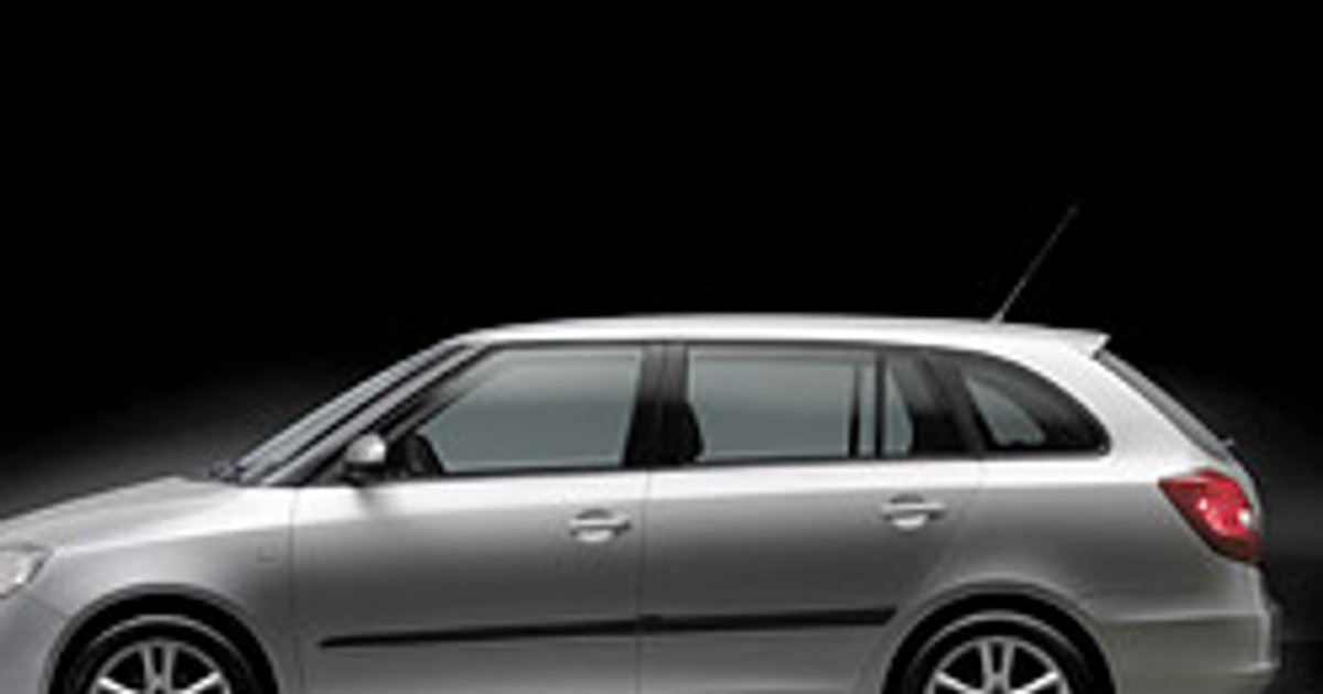 Škoda  Auto: Fabia Combi - pierwsze oficjalne zdjęcie