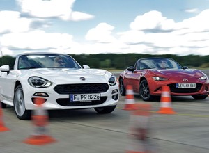 Mazda MX-5 kontra Fiat 124 Spider - takie same, a jednak inne