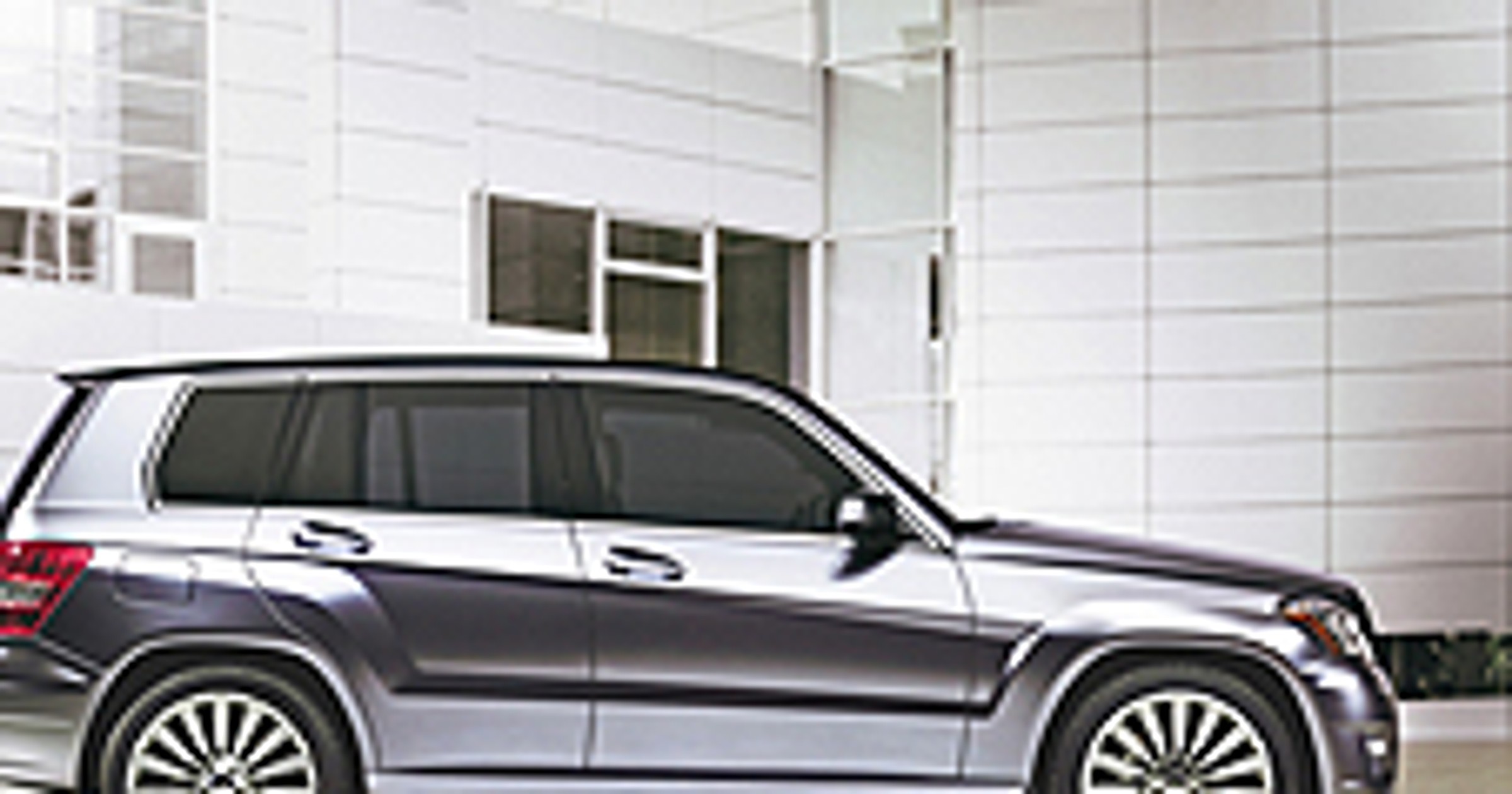 Mercedes GLK - Prawie jak GL