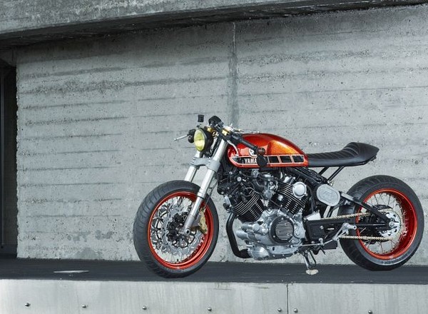 Yamaha TR1 Cafe Racer - custom z przyprawą Hondy i szczyptą Benelli