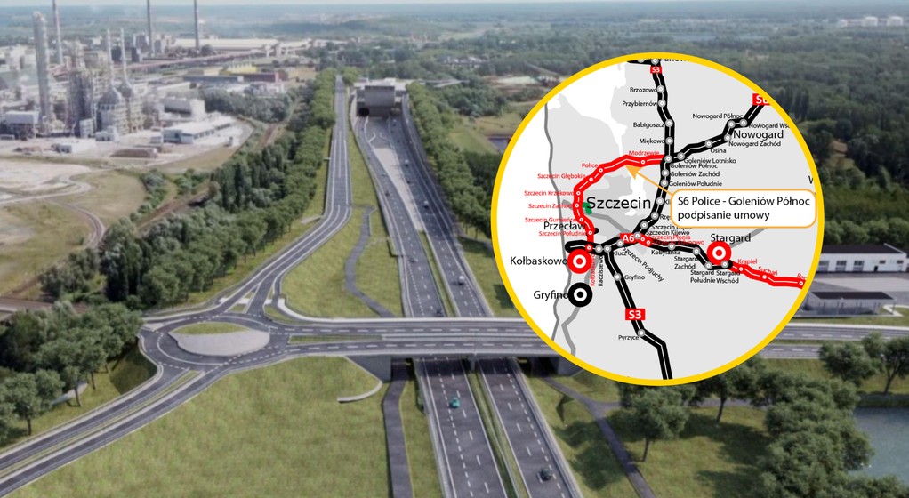 Wybudują najdłuższy tunel w Polsce. Nowy odcinek S6 pod Szczecinem
