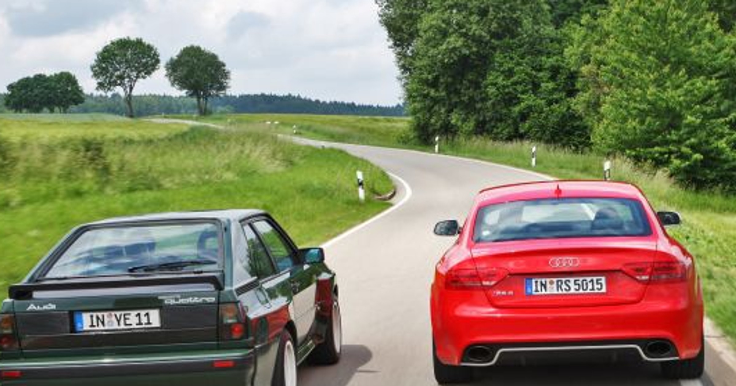 Piękna i bestia, czyli Audi Quattro vs. Audi RS 5