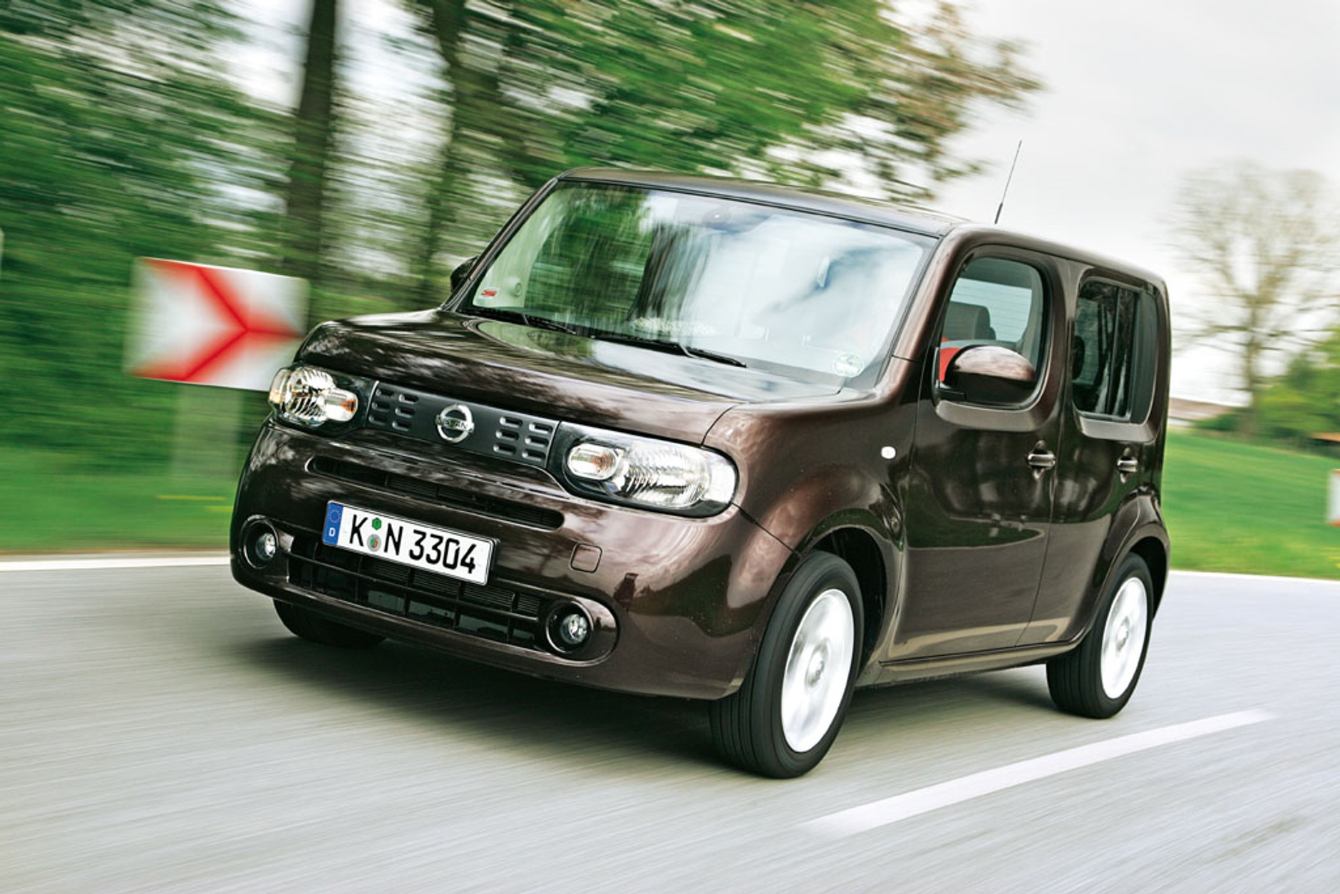 Nissan Cube 1.6: Nowicjusz na polskich drogach