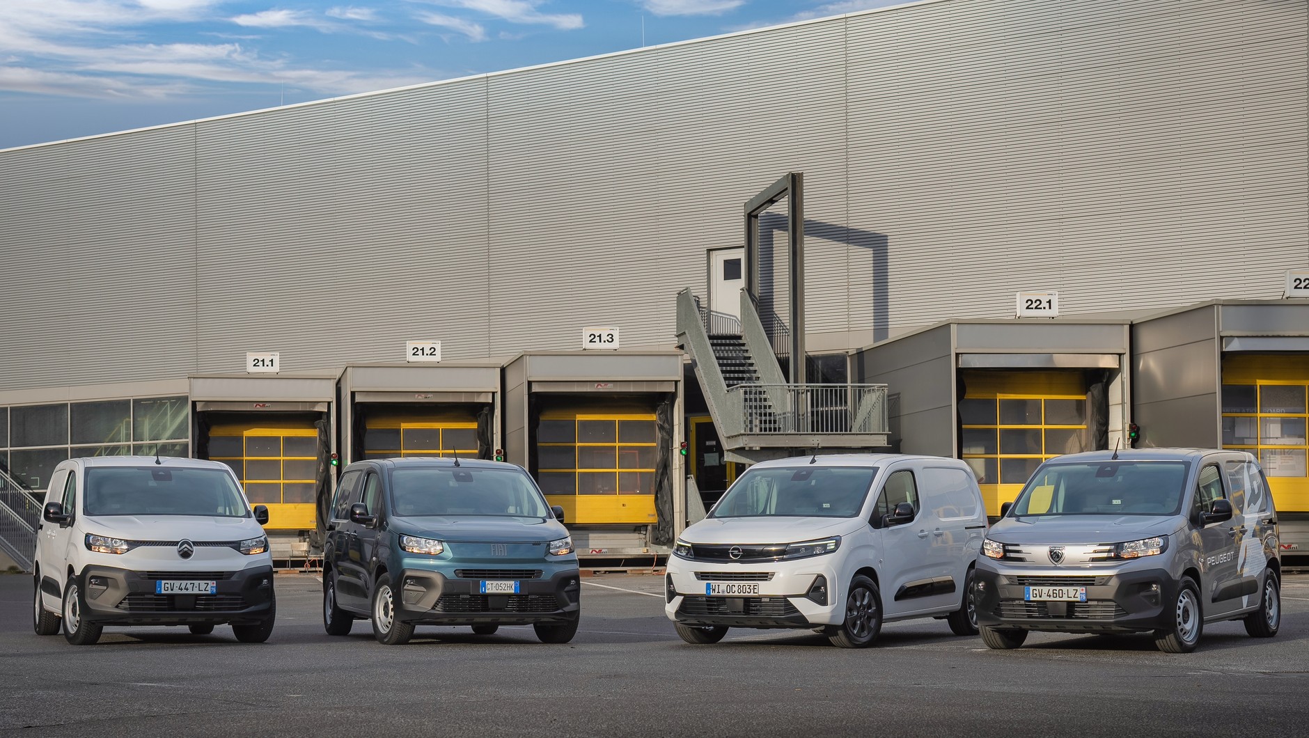 Citroen Berlingo Van, Fiat Doblo, Opel Combo, Peugeot Partner