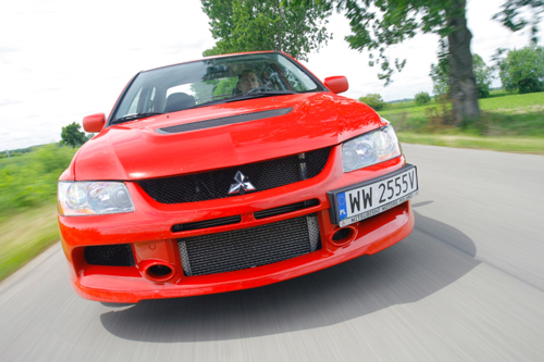 Mitsubishi Lancer Evo IX - Z lepszym ciągiem