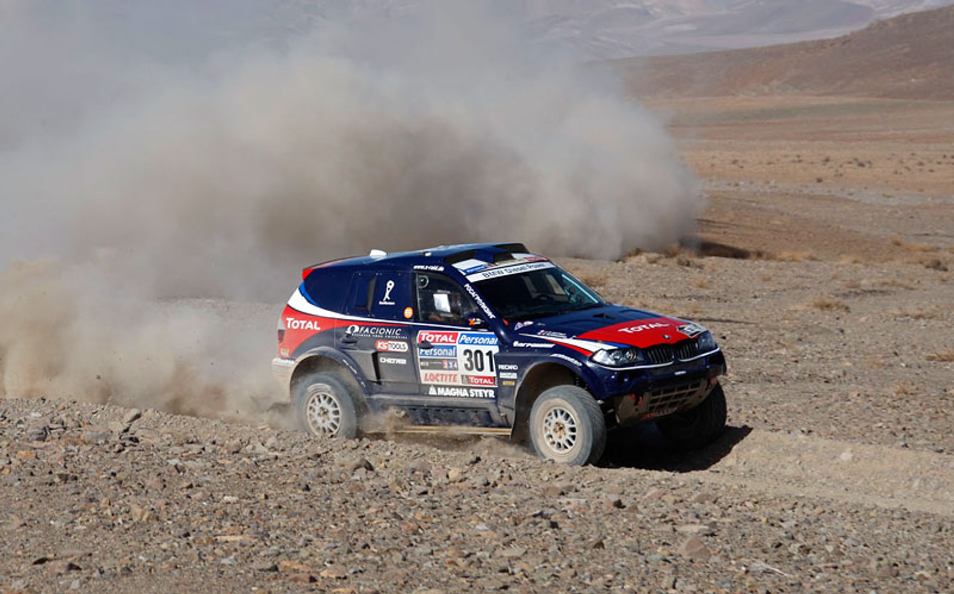 Rajd Dakar 2010: Przygoński 8. (8. etap na żywo, klasyfikacja, foto - Willy Weyens)