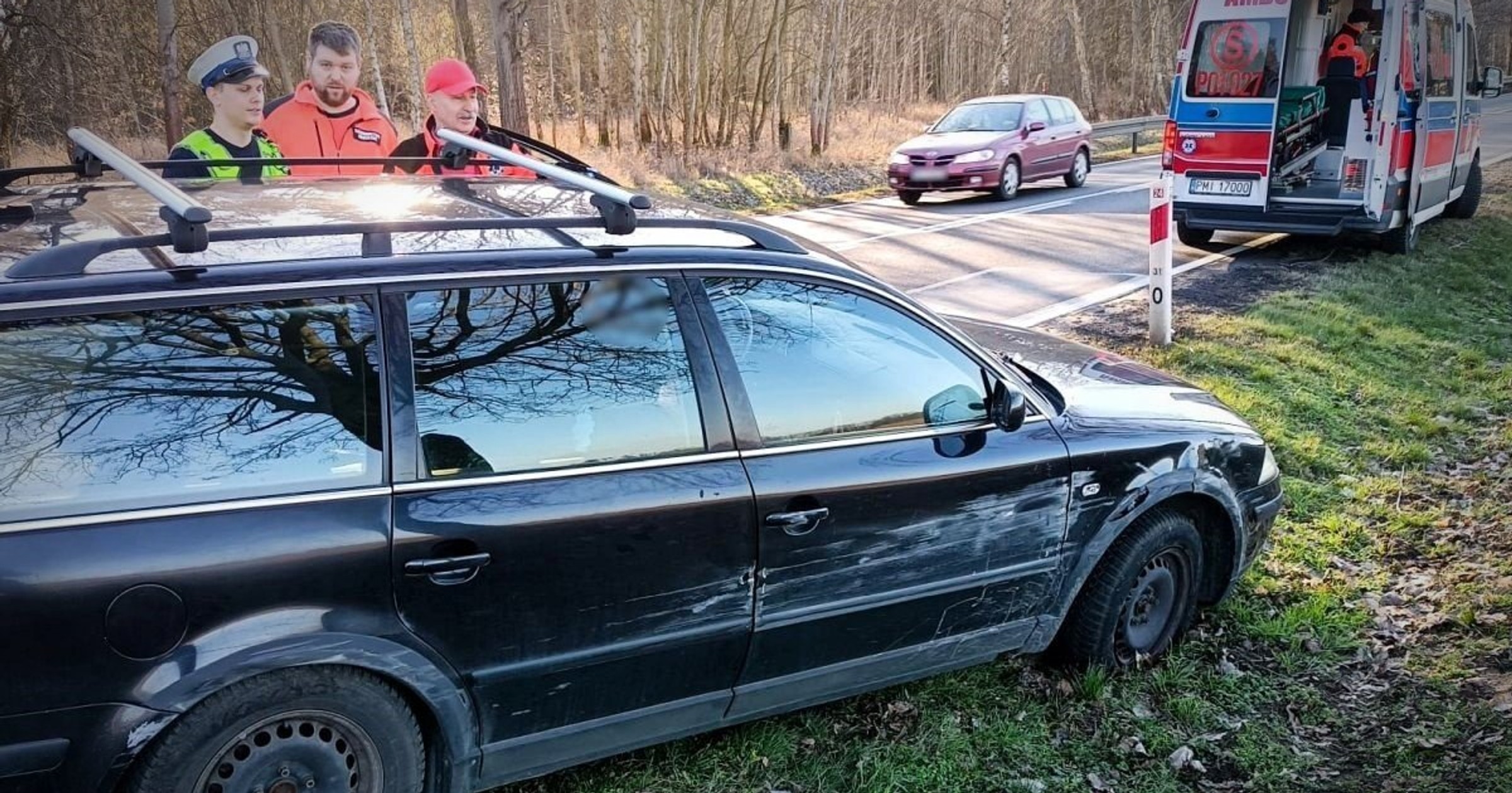 Atak hipoglikemii podczas jazdy