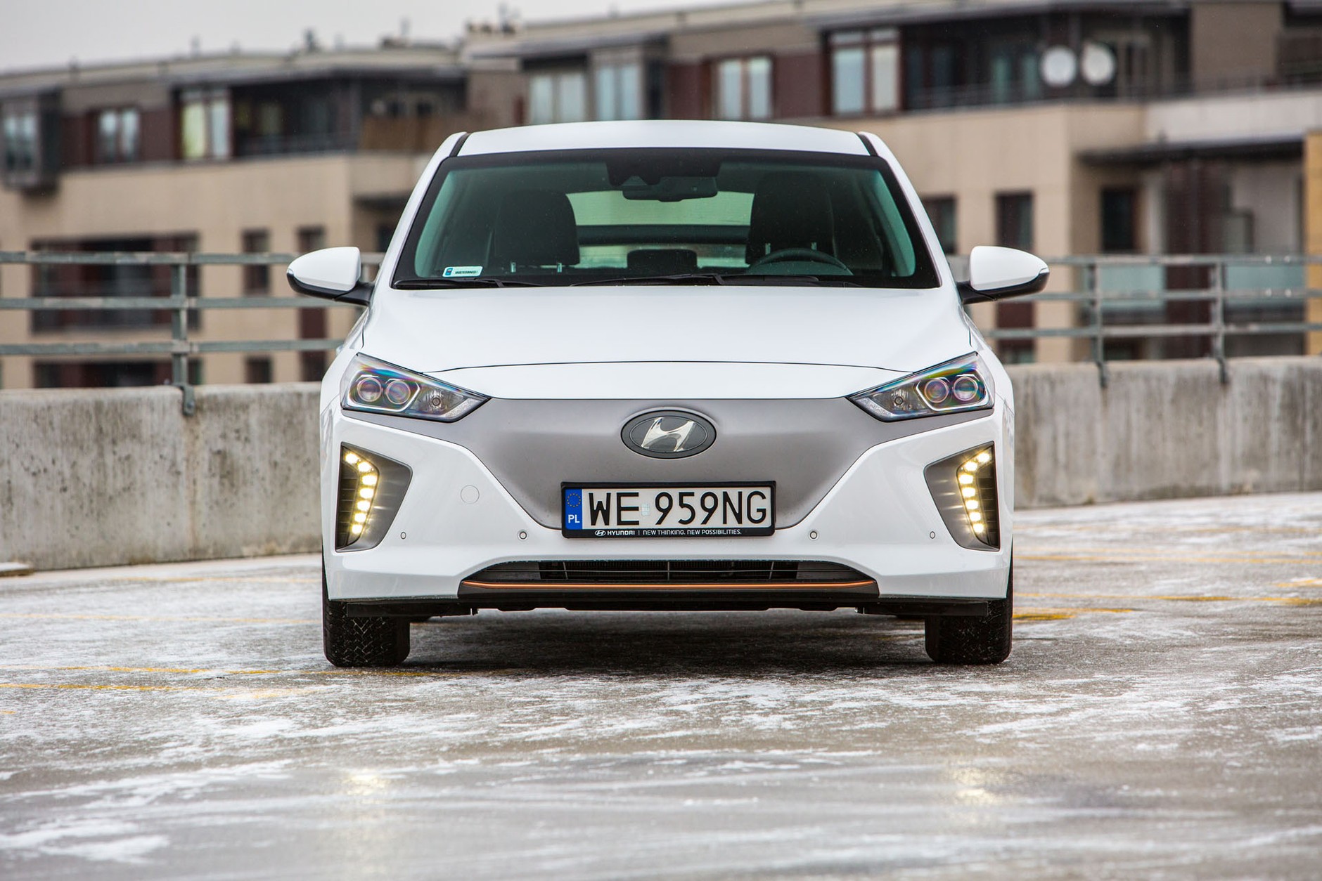 Hyundai Ioniq Electric - elektryk na mrozie
