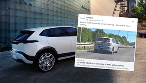 Tajemniczy elektryk z Polski przyłapany na autostradzie w Szwecji. Czy to Izera?