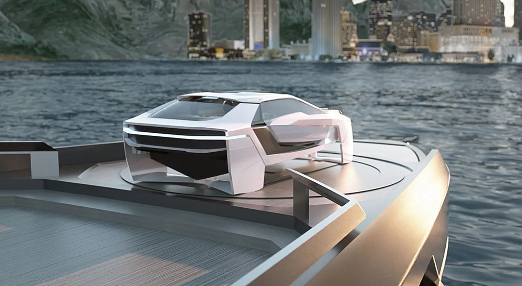 Elektryczna łódź CentrostileDesign Future-E