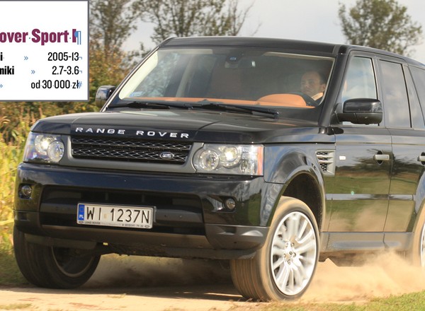 Range Rover Sport - jest prestiż, są wydatki