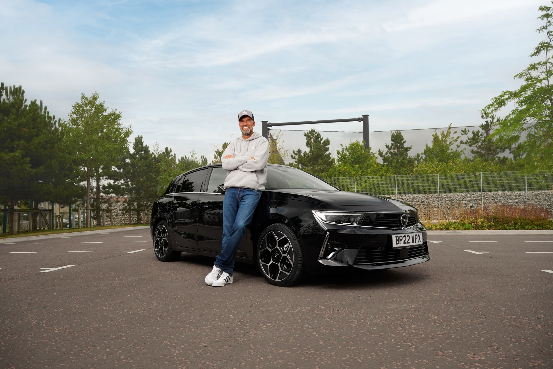 Jürgen Klopp i nowy Opel Astra