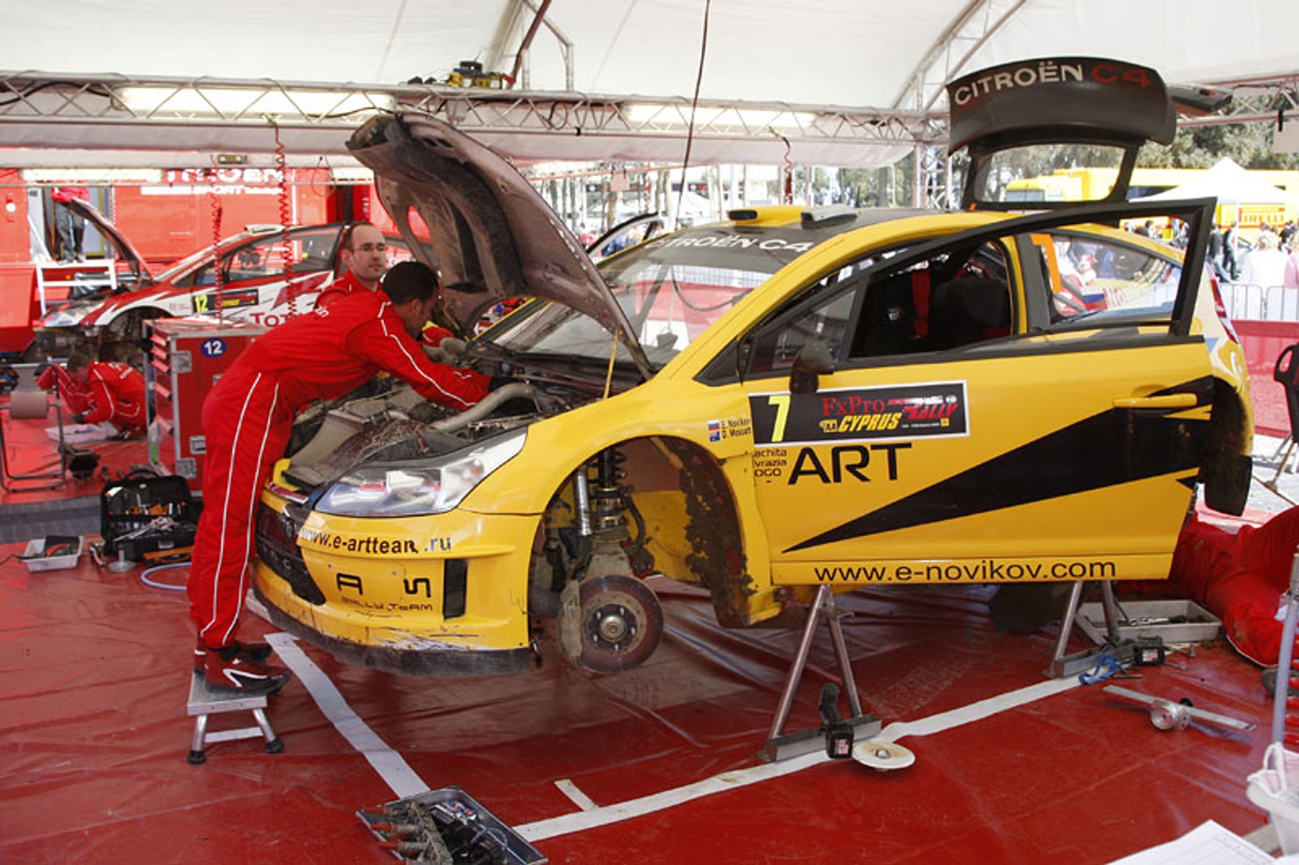 Rajd Cypru 2009: Loeb, Kościuszko i inni (fotogaleria)