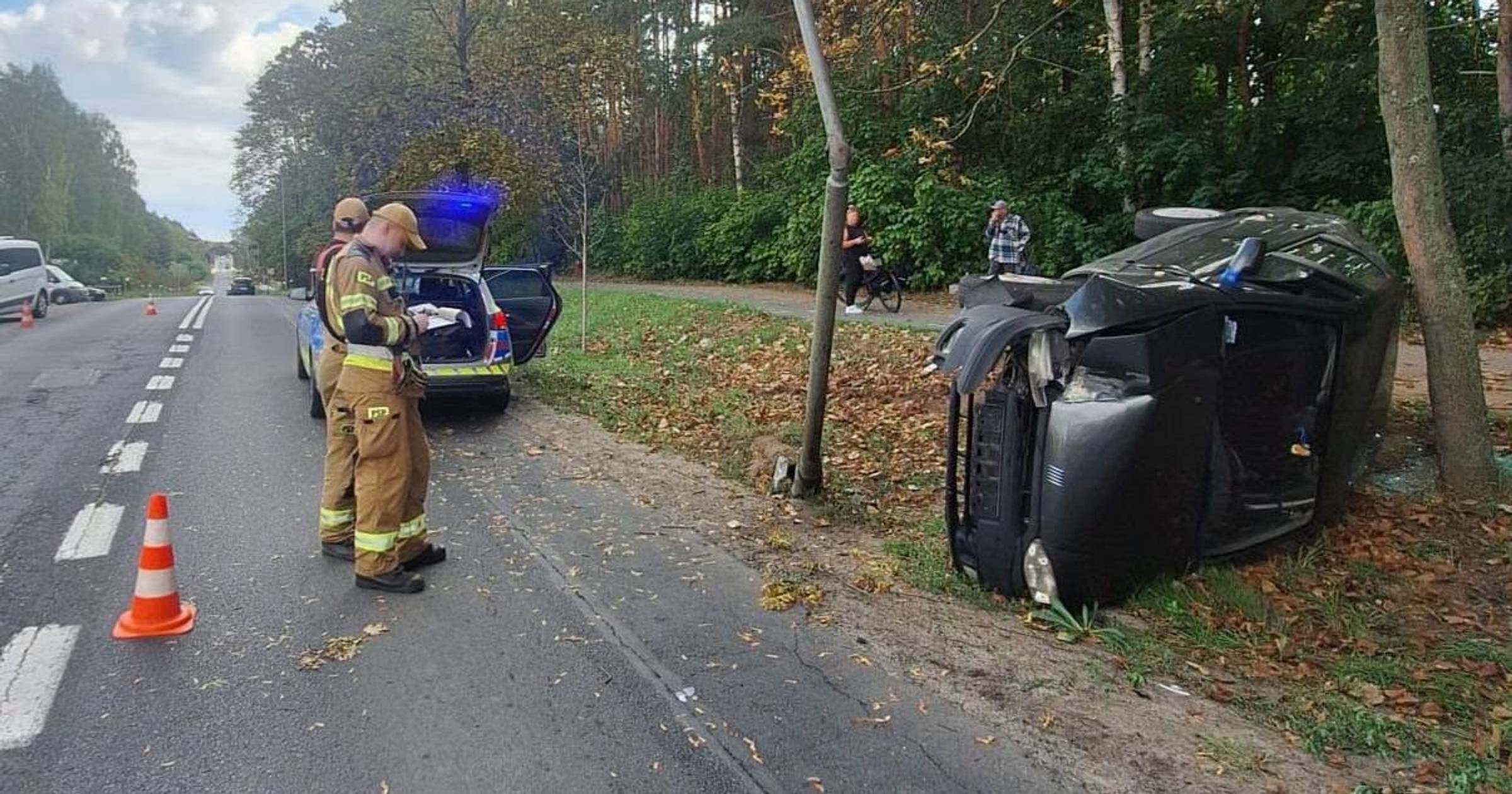 Wypadek w Zielonej Górze
