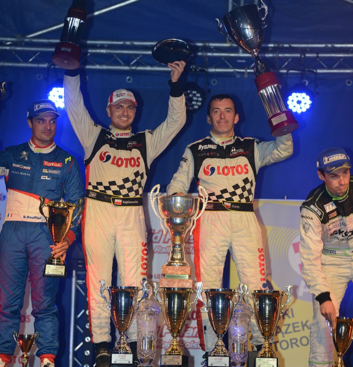 70. Rajd Polski: Kajetanowicz mistrzem, Kubica na trzech kołach