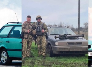 Passat z Bełchatowa na froncie w Ukrainie. "Uratował już wiele istnień"