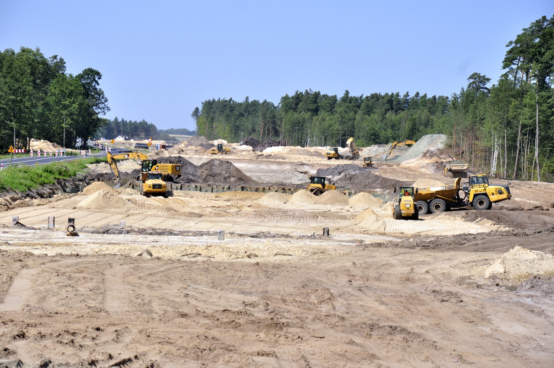 Budowa drogi S17 na odc. Tomaszów Lubelski - Hrebenne