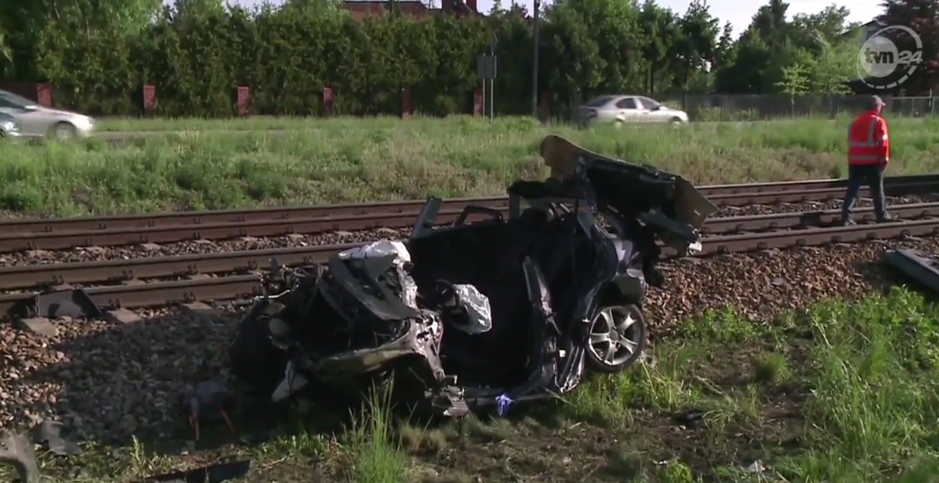 Zderzenie Seata z pociągiem