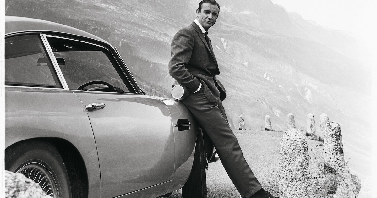 Aston Martin DB5 z filmu "Goldfinger"