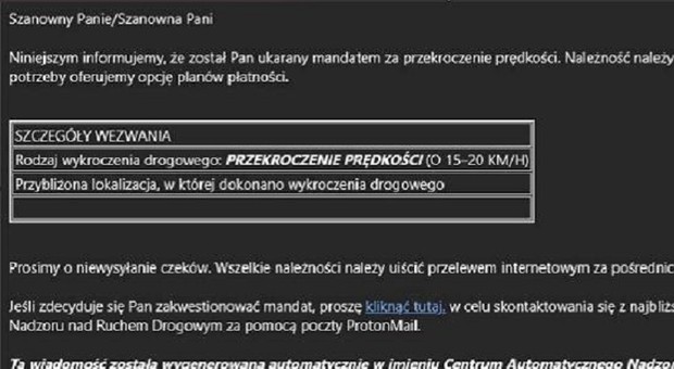 Kierowcy dostają fałszywe mandaty. Na to trzeba zwrócić uwagę