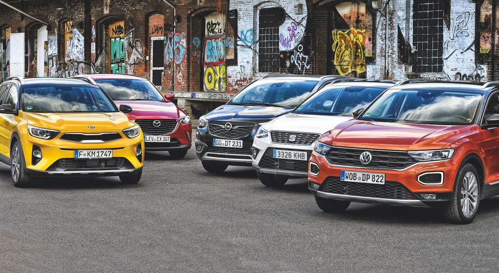 Kia Stonic, Mazda CX-3, Opel Crossland X, Seat Arona i Volkswagen T-Roc