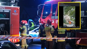 Pożar w Świeradowie-Zdroju. Spłonął miejski autobus - jeden z czterech