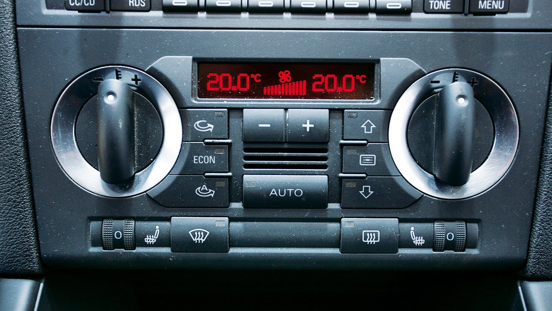 Panel klimatyzacji