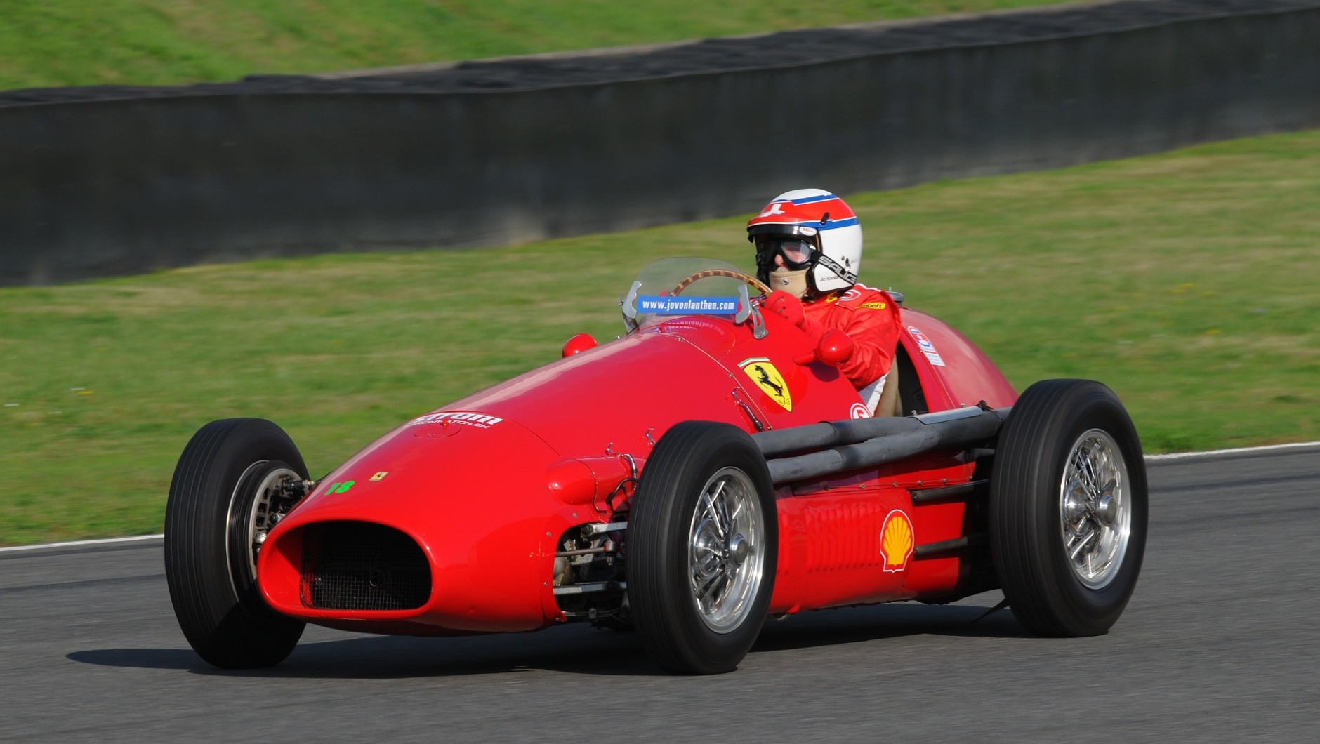 Bolid F1 Ferrari z lat 50. XX w.