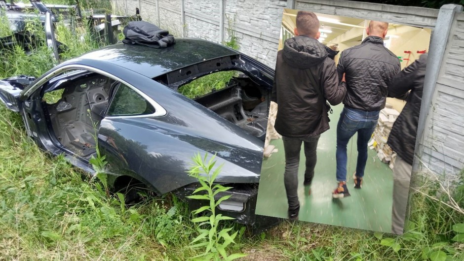 Policjanci z Krakowa rozbili gang złodziei luksusowych aut