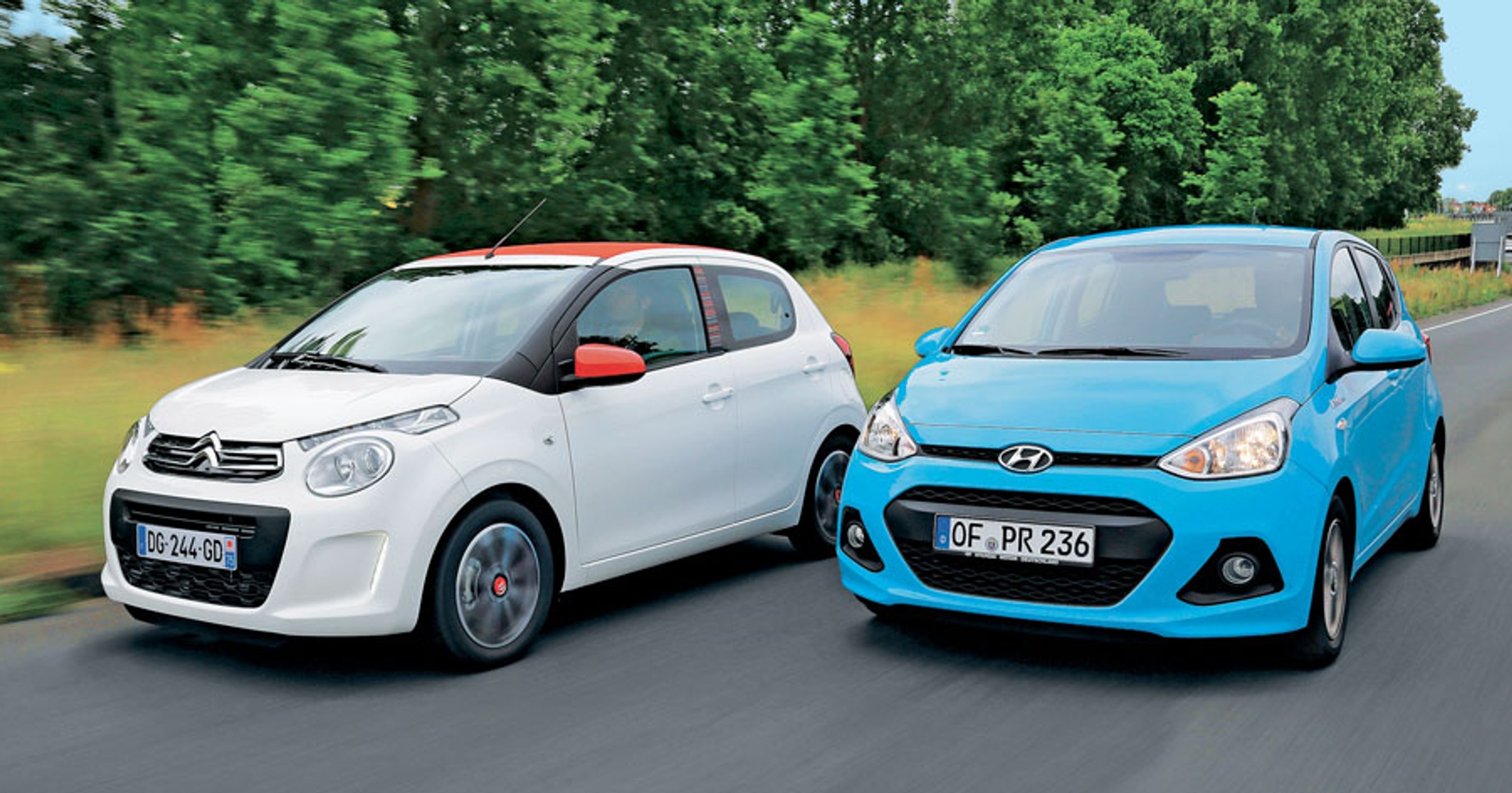 Citroen C1 kontra Hyundai i10: małe auta, duże różnice