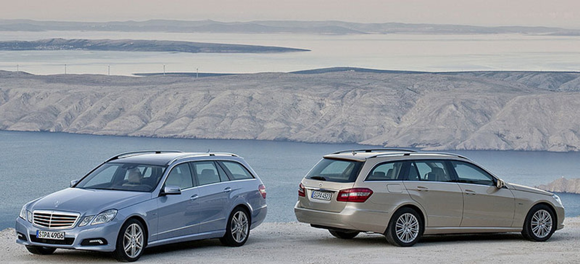 IAA Frankfurt 2009: Mercedes-Benz E-Klasa kombi - nie udało się dotrzymać tajemnicy