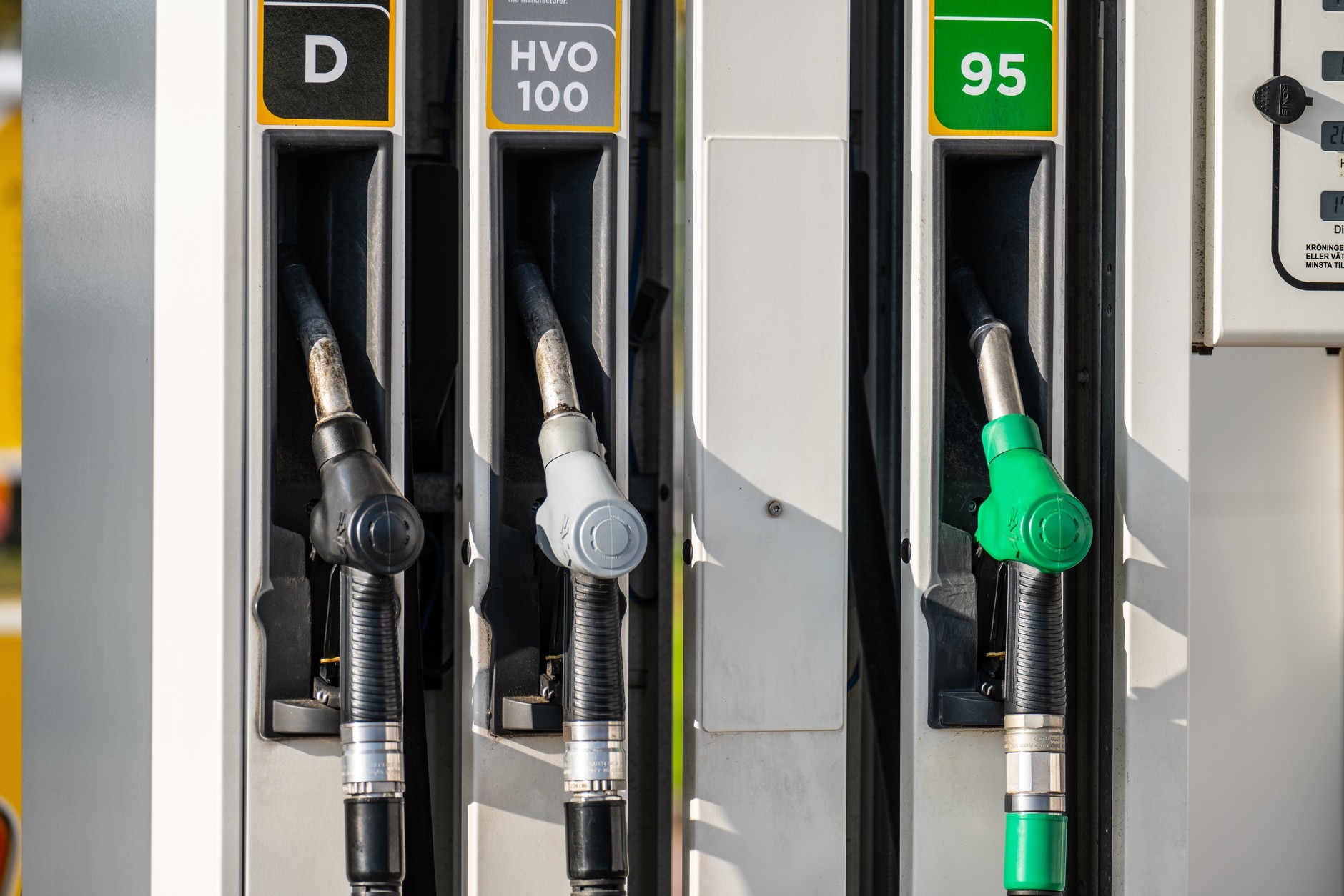 Paliwo HVO na stacji w Szwecji