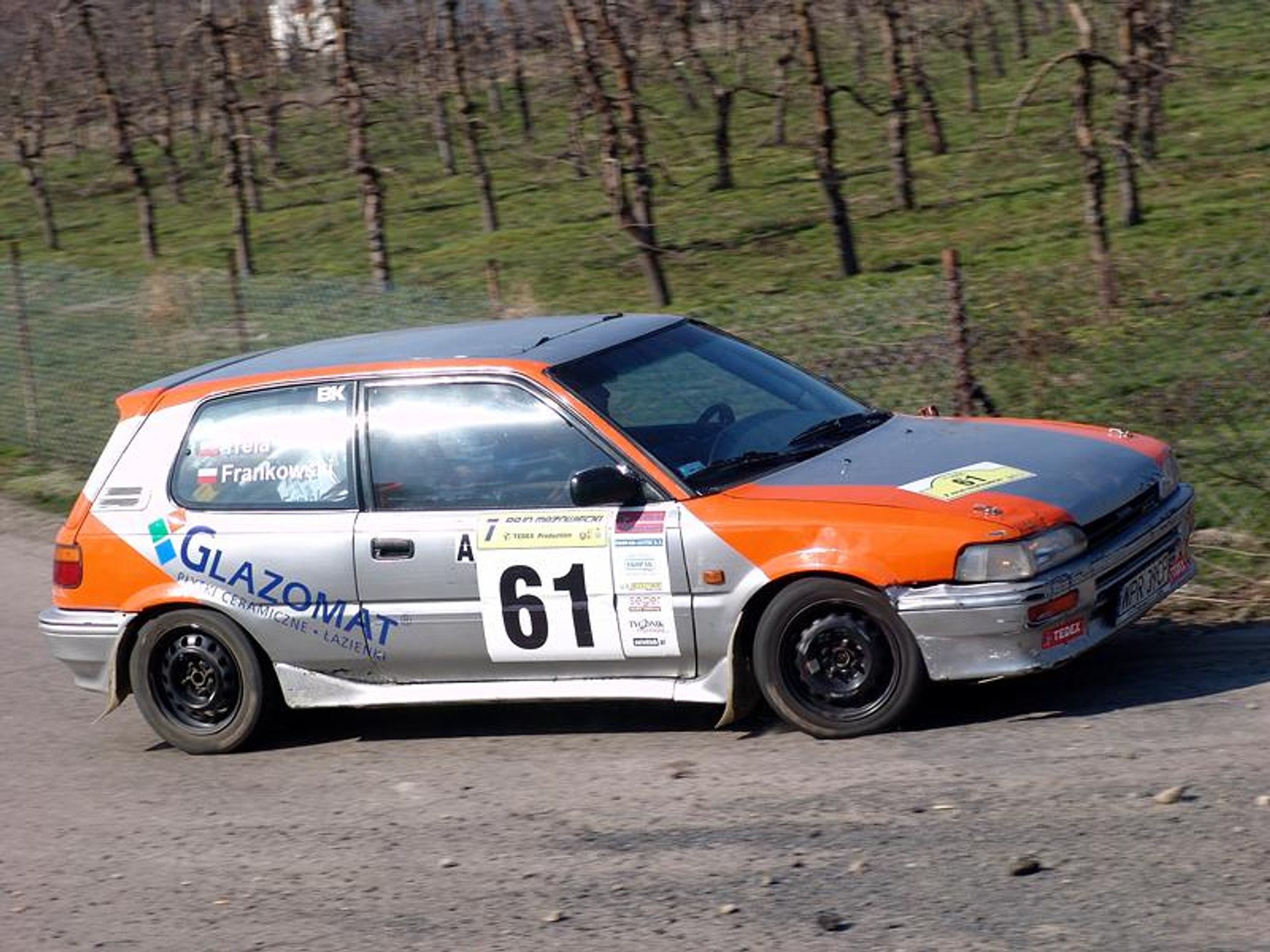 Rajd Mazowiecki 2007: Maciejewski królem wiosny (fotogaleria)