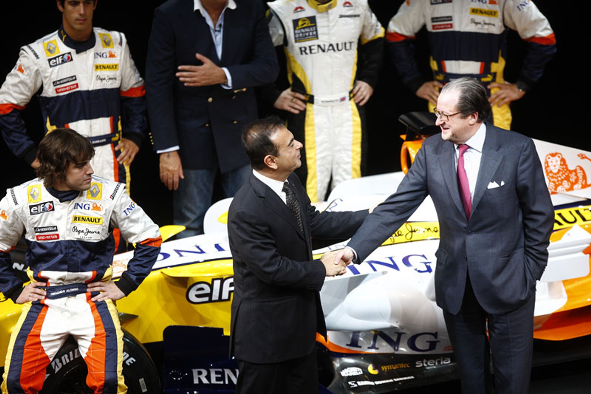 ING Renault F1 Team 2008 - kierowcy, historia