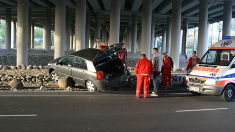 Wypadek - Zaczynamy od wezwania pomocy